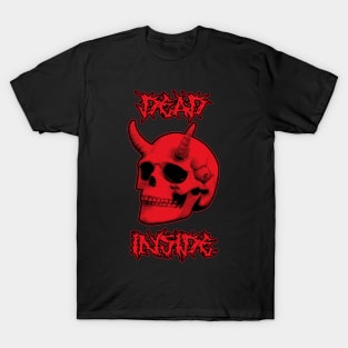 Devil Skull Dead Inside T-Shirt